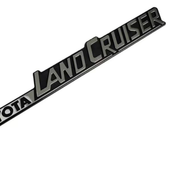 

Fits Toyota Land Cruiser 1981-1990 BJ60 FJ60 Side Emblem Rear Emblem Stickers (Adhesive) 1pcs слоновая кость