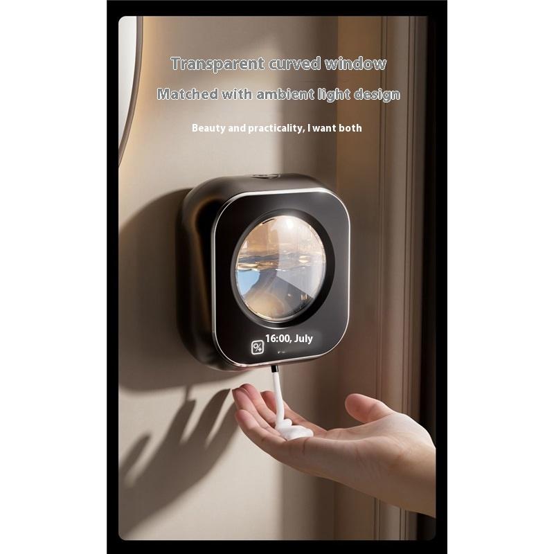 Automatic Induction Hand Sanitizer Dishwasher Intelligent Electric Foam Wall-mounted Charging Inductive Washing Mobile Phone