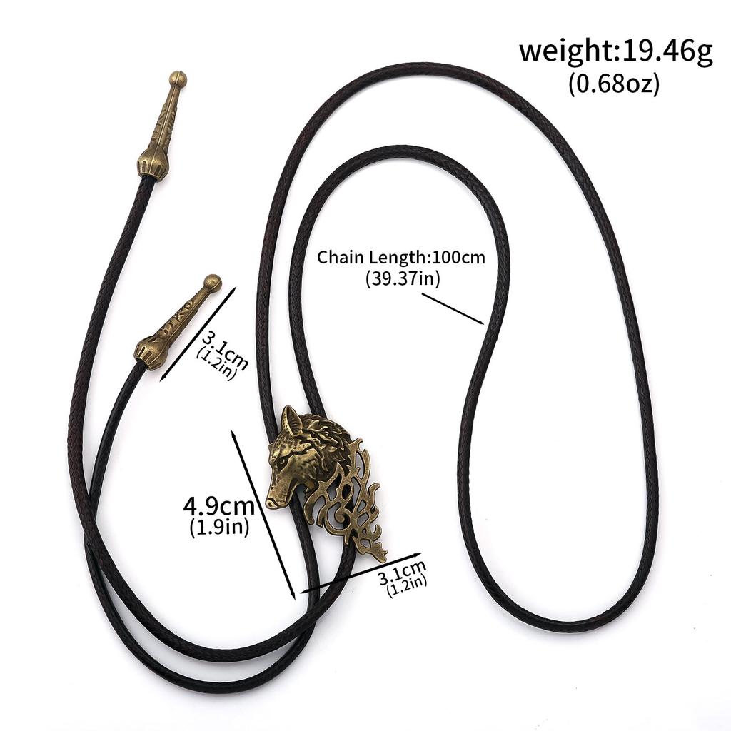 Classic Bolo Tie for Men Women Vintage Hat Pendant Viking Bolotie Necktie Western PU Leather Rope Tie Concert Shirt Tie Jewelry