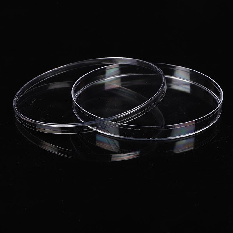 10Pcs Plastic Petri Dishes 35/60/75/90Mm, Cell Culture Dish Round Transparents For Lab, School Science, Samples Storage