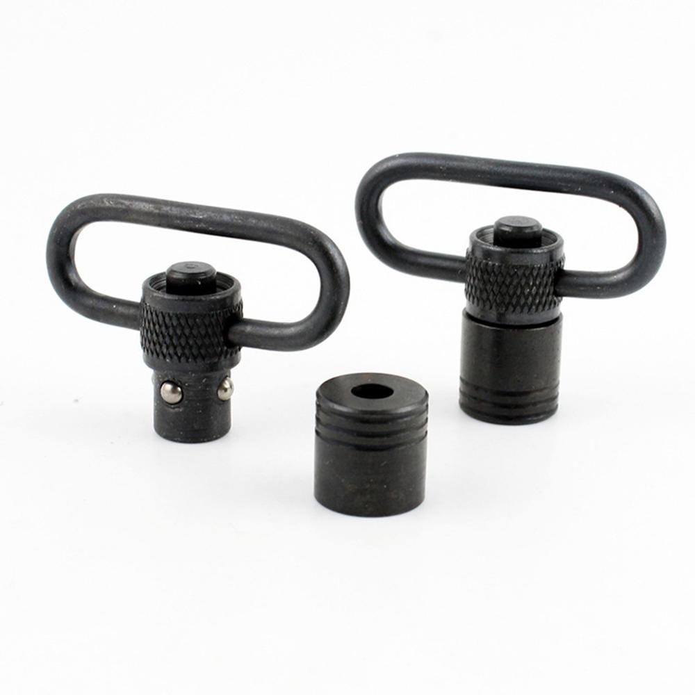 Quality Knurled Carabiner Strap Buckle Sling Swivel Mount Ring Quick Detach Release Swivel Mount