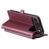 For iPhone 17 Air Leather Case with Wrist Strap Wallet Stand Phone Cover