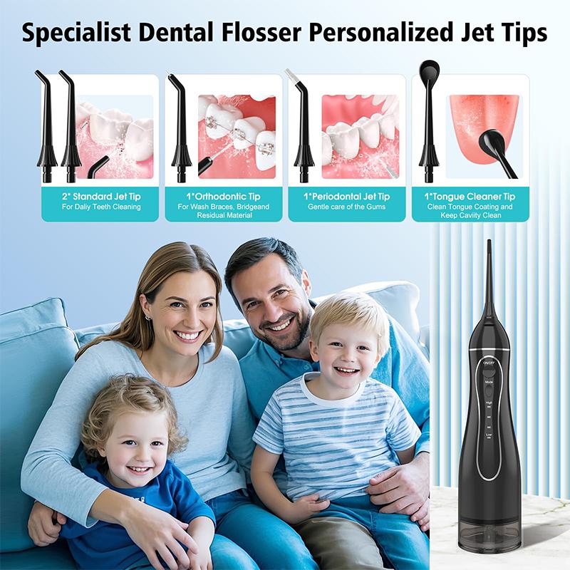 Handheld Portable  C102 Electric Oral irrigator Cleans between teeth/removes food debris/eliminates bad breath