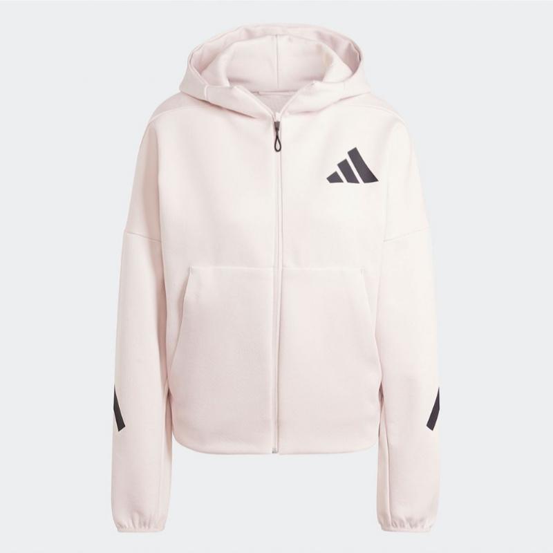 あんず adidas Z.N.E. Full-Zip Hoodie - Pink | adidas Singapore