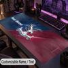 Custom Text Big Mousepad, Extended Desk Pad For Laptop Work GameCrystal Palace