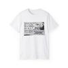 Internet Is A Fad Newspaper Article Computer Science Tech Technology Meme Unisex Cotton T Shirt