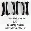 RHD LHD Car Inner Door Handle Interior Door Panel Pull Trim Cover for BMW 3 Series E90 E91 316 318 320 325 328