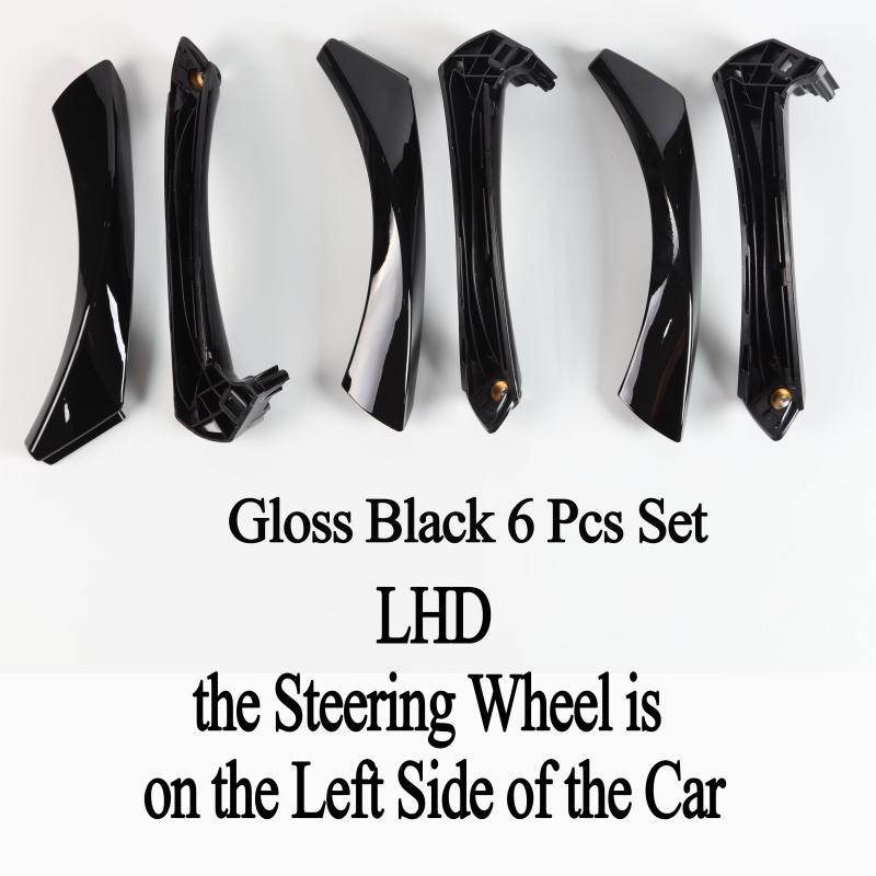 RHD LHD Car Inner Door Handle Interior Door Panel Pull Trim Cover for BMW 3 Series E90 E91 316 318 320 325 328