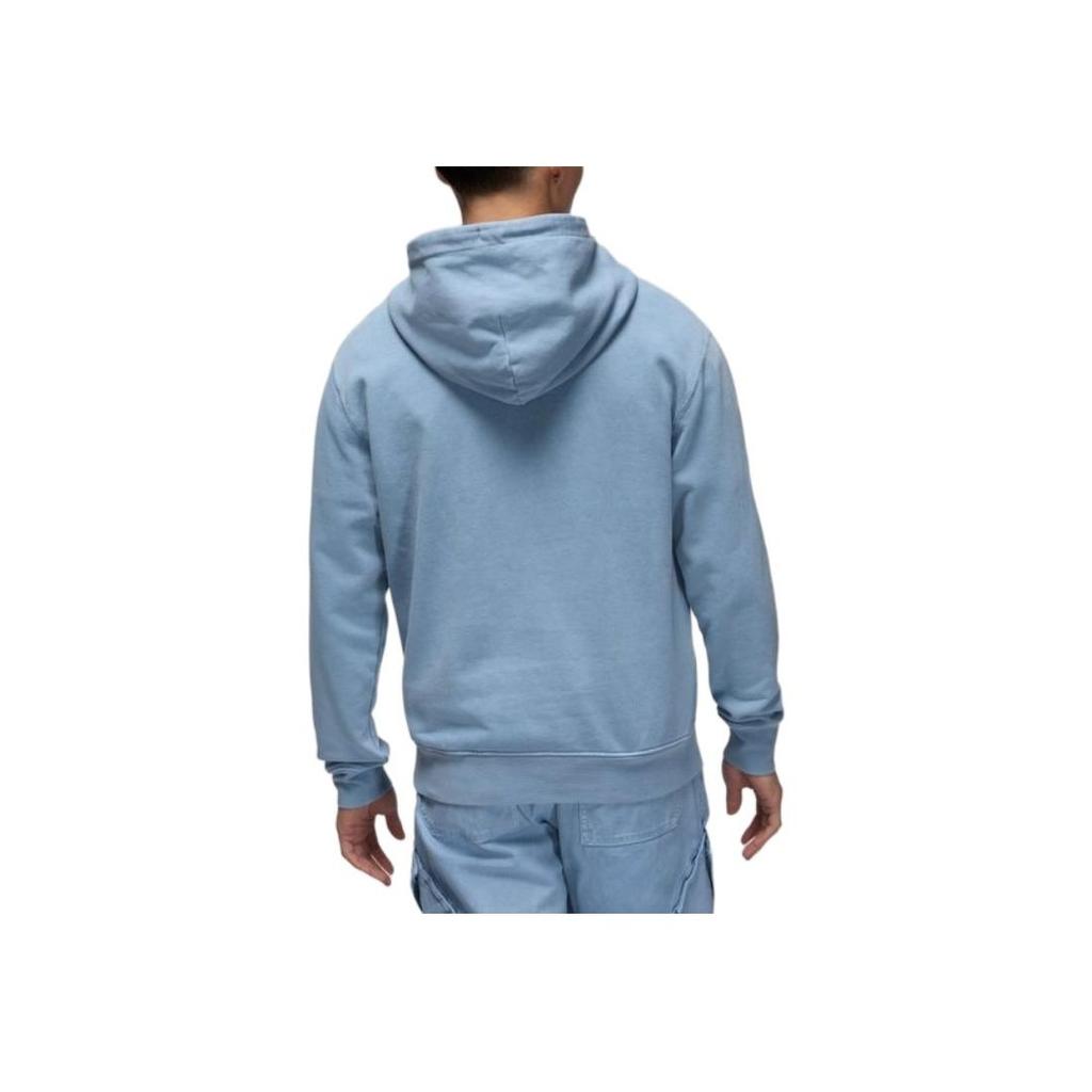 Jordan Essentials Hoodie With Drawstring In Solid Color Men Hoodies Blue Grey FB7291-436