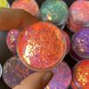High Sparkly Polyester Iridescent Glitter Chunky Mix Snow Globe Tumbler Makeup PET Glitter