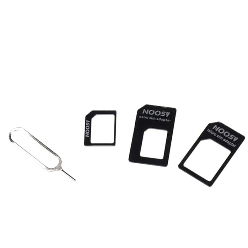 1 Set NanoSIM Card To Micro Standard Adapter Converter For Mobile Phone SIM Card Adapter Convert Universal Phones for Nano Sim