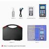 Ultrasonic Thickness Gauge 0.8-500mm 0.01mm Resolution Handheld for Metal/Steel with Sound Velocity Measurement Data Storage