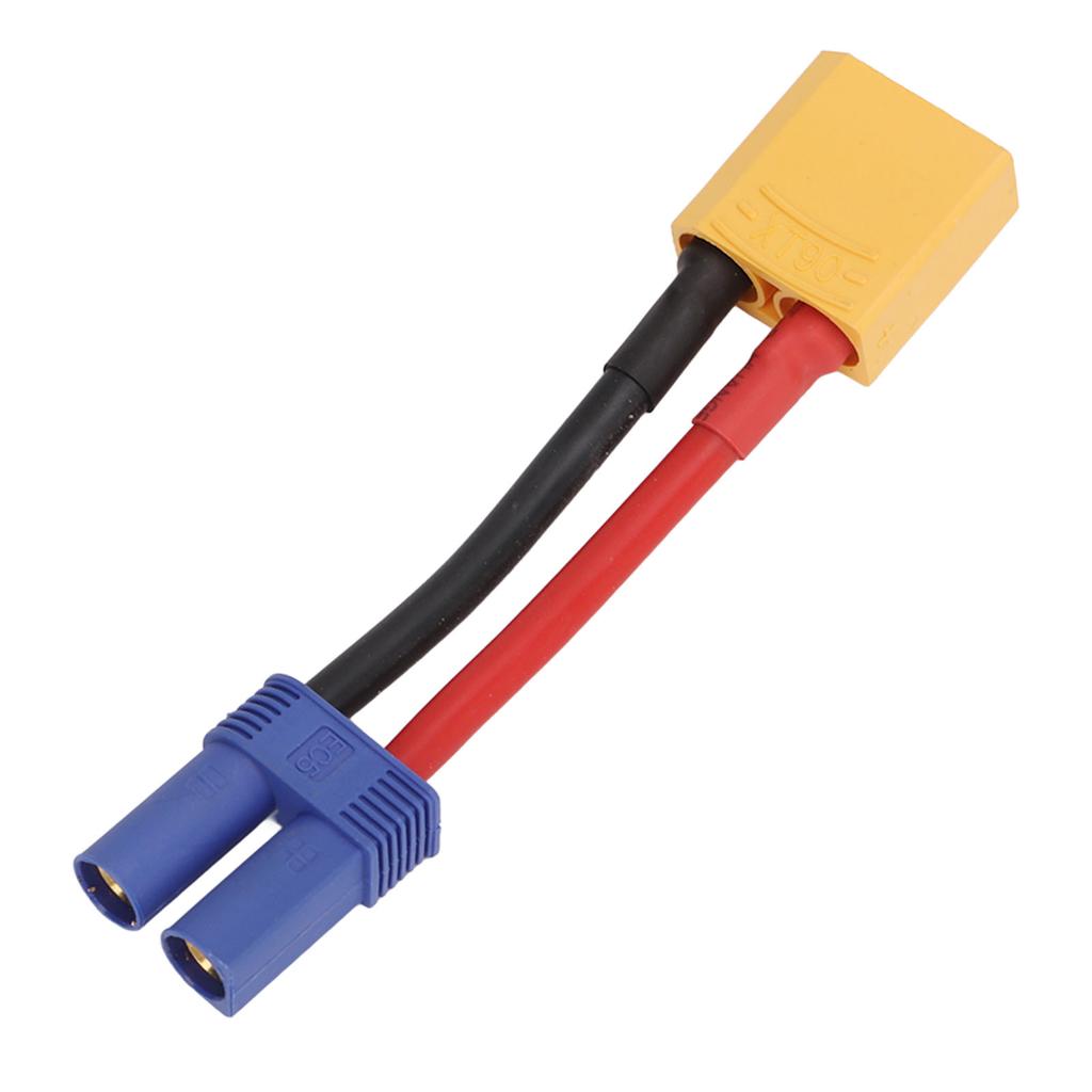RC Car EC5 Connector Professional XT90 Male to EC5 Female Cable for RC Cars 12AWG