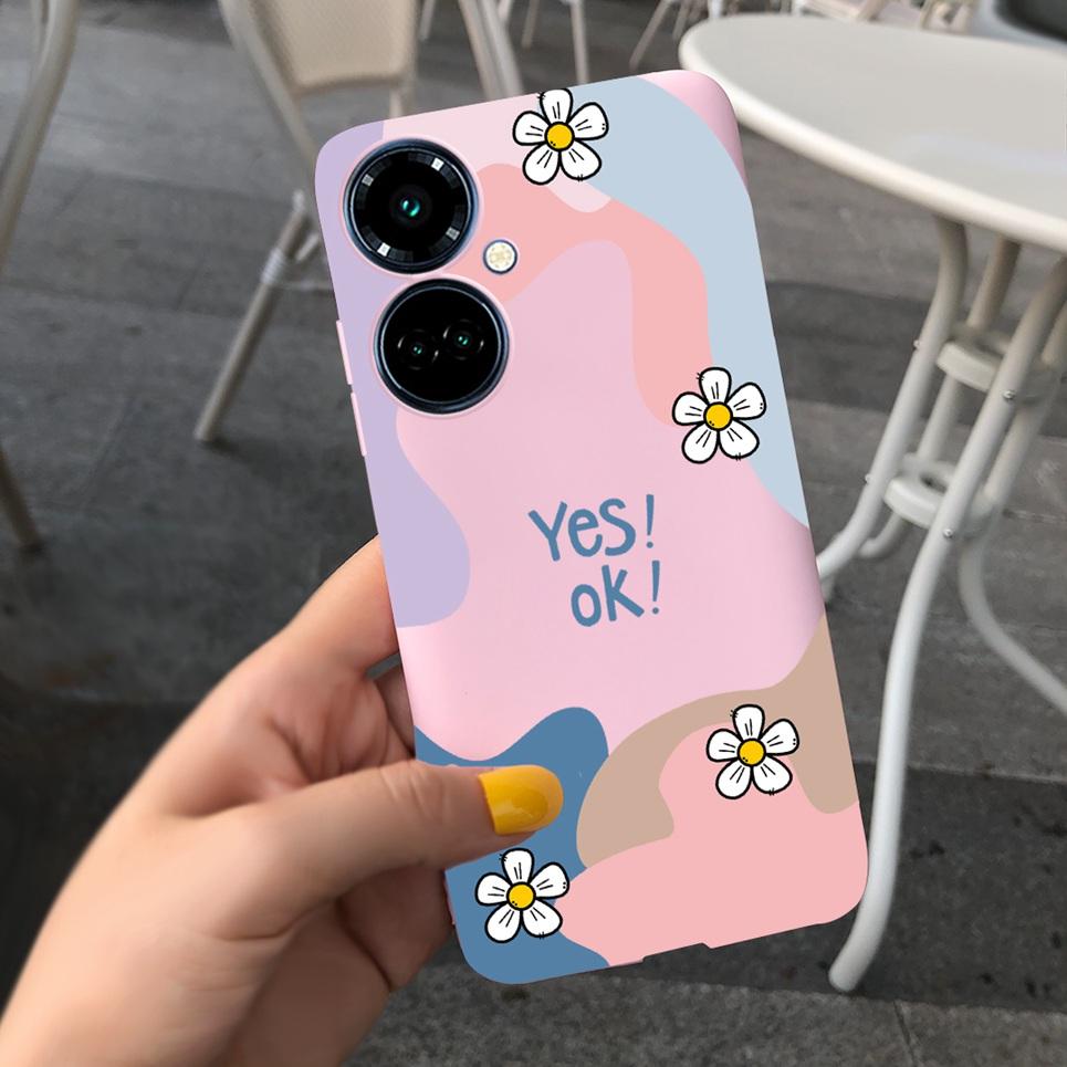 For TECNO Camon 19 Neo Case Cartoon Boy Child Fashion Phone Case Back Cover For Tecno Camon 19 Pro Camon19 Matte Soft Bumper Bag