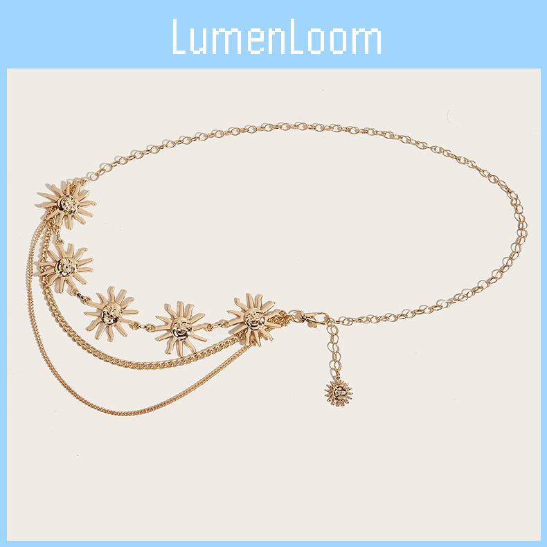 Metal Body Chain For Women With Double Layer Chain For Stylish Summer And Winter Looks