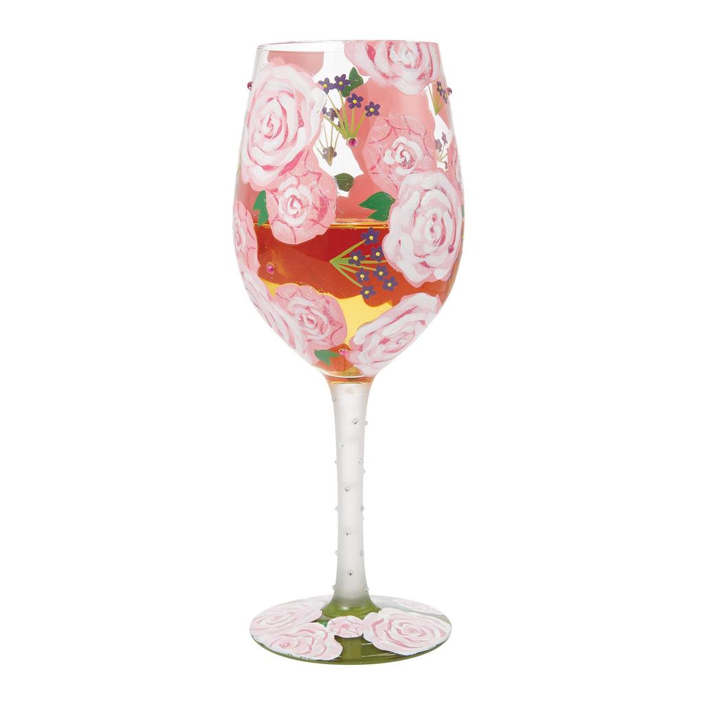 Lolita Wine Glass "PRETTY AS A PEONY" 6015413