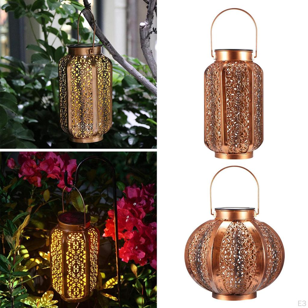 Hanging Garden Solar Lantern for Outdoor Use