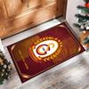 Tappeto Morbido Antiscivolo per Interni con Motivo Calcio Galatasaray FC Tappetino Decorativo Sportivo per Camera da Letto