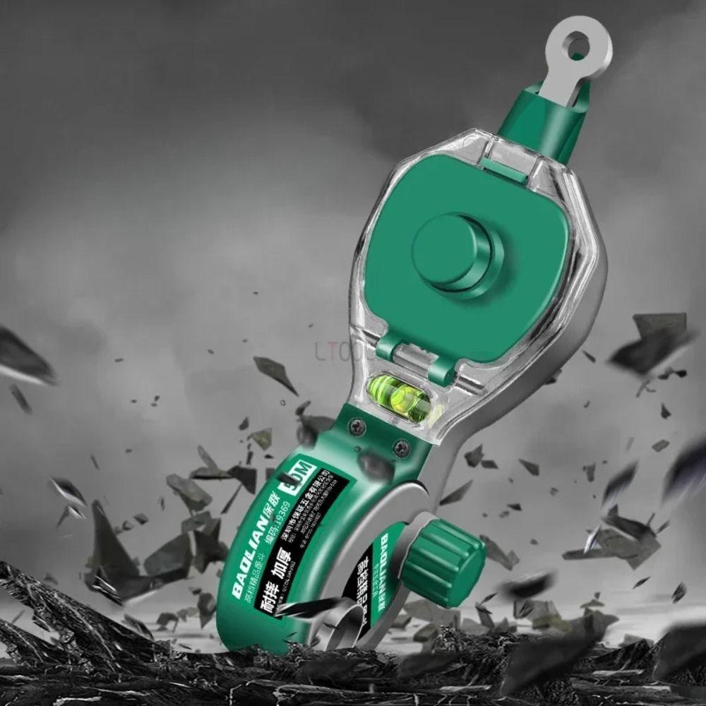 Hand-Operated Ground Marking Scriber Durable Woodworking Ink Fountain Carpenter