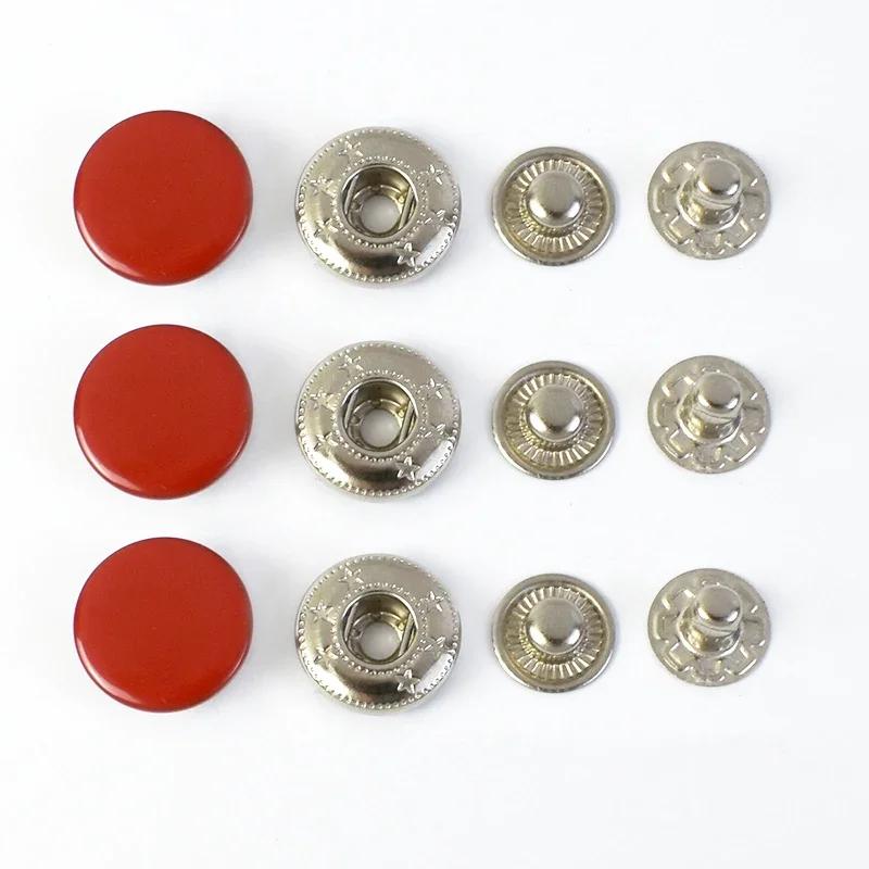 10/20 Set Meetee 12-17mm Bottoni a Pressione Chiusure Bottoni a Pressione Colorati Artigianato della Pelle Abbigliamento Borse Decorazione Accessori per Cucito