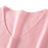 Women's 100% Pure Wool Seamless Knit Sweater - Machine Washable, Round Neck, Autumn Style