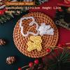Christmas Series Cookie Mold Durable Cartoon Gingerbread Man Santa Claus Cartoon Mini Multi Style Home DIY Baking Tool