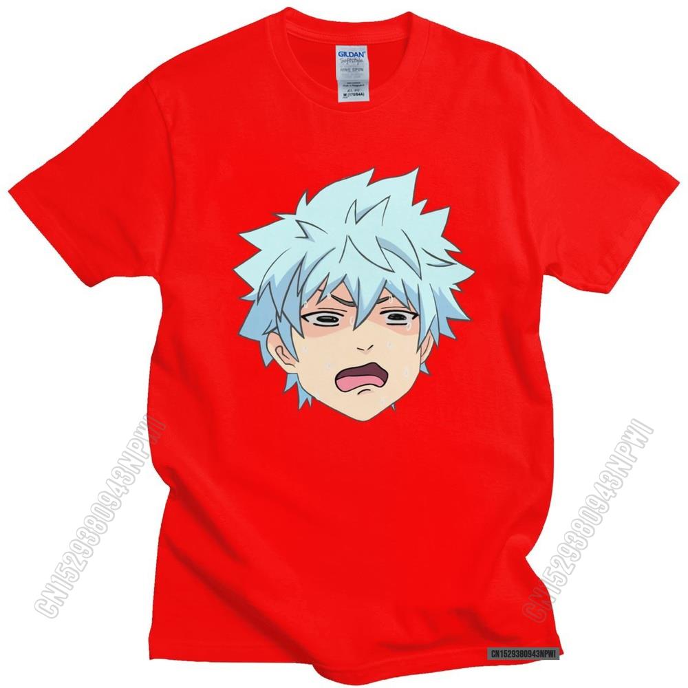 T-Shirt Men's Short Sleeves T Shirts Shun Kaidou Doux Et À La Mode Comic La Vie Désastreuse De Saiki K Anime Japonais En Cotton