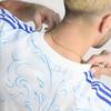 adidas T-shirt Argentina Originals Stampa Integrale Bianco Sporco Top da Uomo KF0323