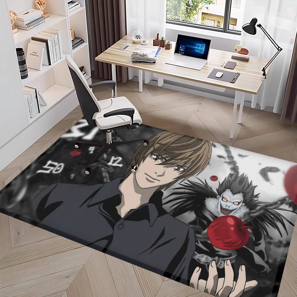 Anime Death Note Bathroom Mat Kids Room Bedroom Decoration Balcony Anti-Slip Doormat Living Room Welcome Rug