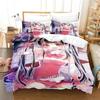 3D Print Nyubara Reona Bedding Set,Duvet Cover Comforter Bed Set Quilt Cover Pillowcase,King Queen Twin Size Boys Girls Adults