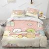 3D Anime Kawaii Cartoon Sumikko Gurashi Bedding Set Double Twin King Duvet Cover Comforter Pillowcase Boys Girls Adults Bedroom7