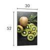 SZKLANA DESKA DO KROJENIA 30x52 Kiwi