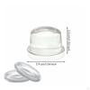 3 Pieces Door Handle Wall Protector AntiCollision Knob Easy to Install Clear Set
