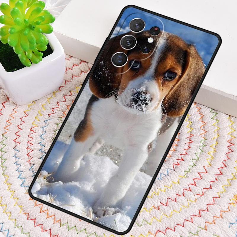 Beagle Dog Lovely Puppy Puppies Phone Case for Samsung Galaxy note 10 pro S26 Ultra S23 S24 FE S25 S21 S22 PLUS shockproof Cove
