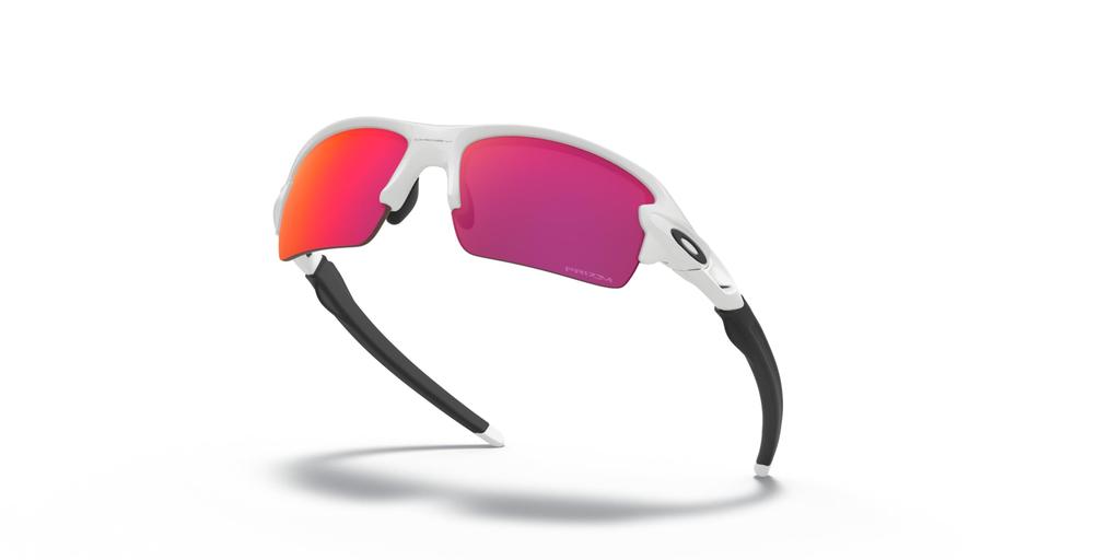 Oakley FLAK Polished Size 59 0OJ9005 Kids' Sunglasses, XS, White, (Free Size),