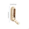 Foldable Coat Hook Organizer for Towels And Clothes in Farmhouse Or Bathroom Settings