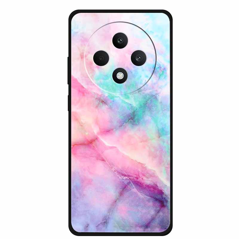 Luxury Marble Phone Case for Oppo Reno 12F 4G 5G Coque Bumper Funda Oppo Reno 12 FS F27 Color Shield Soft Silicone Back Cover