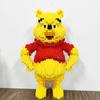 Winnie the Pooh Micro Building Blocks Kawaii Disney DIY Model Diamond Mini Bricks Figure Toys For Christmas Gift