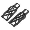 2PCS Rear Lower Swing Arm Nylon Rear Lower Suspension Arm RC Accessory for ZD Racing 9021 08423 1/8 RC Car Black