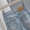 Women's Vintage Washed Slim Fit Flared Jeans