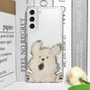 Funny Lovely Teddy Dog Dog Couple Clear Phone Case for Oppo Reno 13 F 12 11 10 Pro Plus 8T A79 A58 A92 Find X3 Lite Soft Cover