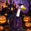 Purple Black Mesh Porch Geese Clothes Witch Hat Included Goose Witch Skirt  Porch Decoration