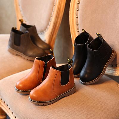 Retro Mode Herbst und Winter Neue Kinder Kurze Stiefel