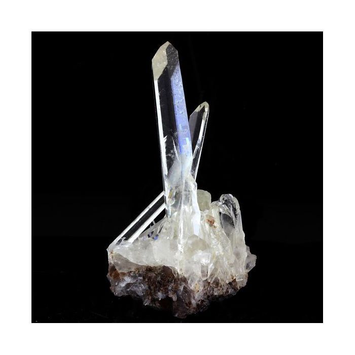 Pierres et Minéraux. Quartz. 142.0 ct. La Gardette Mine, Bourg d'Oisans, Isère, France.