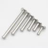 1Pcs with Screws Single Clothes Hook Cylindrical Bathroom Hardware Accessories Hat Towel Rack Stainless Steel Silver Black