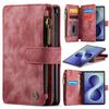 Vintage Zipper Flip Multi Cards Solt Leather Case for Samsung Galaxy Z Fold8 Fold 8 Wide Shockproof Book Stand for Magsafe Cover
