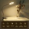 Tomshine Clip-on USB Table Lamp with 3 Color Modes & Adjustable 10 Brightness Eye-caring Dimmable