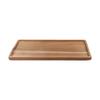 Irregular Oval Plate Serving Tray Wooden Dinner Plate Elegant Table Decor
