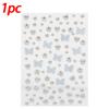 1/10pcs Glitter Star Heart Butterflies Face Sticker Gold Silver Rhinestones Sticker Temporary Tattoos DIY Body Arts Party Decor