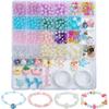 NALER Beaded Accessory Handmade Kit for Approximately 500 Craft Accessory Glass DIY Glass Handmade Kit, Kids, Beads, Kit, Kit, Beads, Toy, Girls,